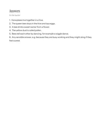 Page 3 of Busy Honeybees, made by Baker